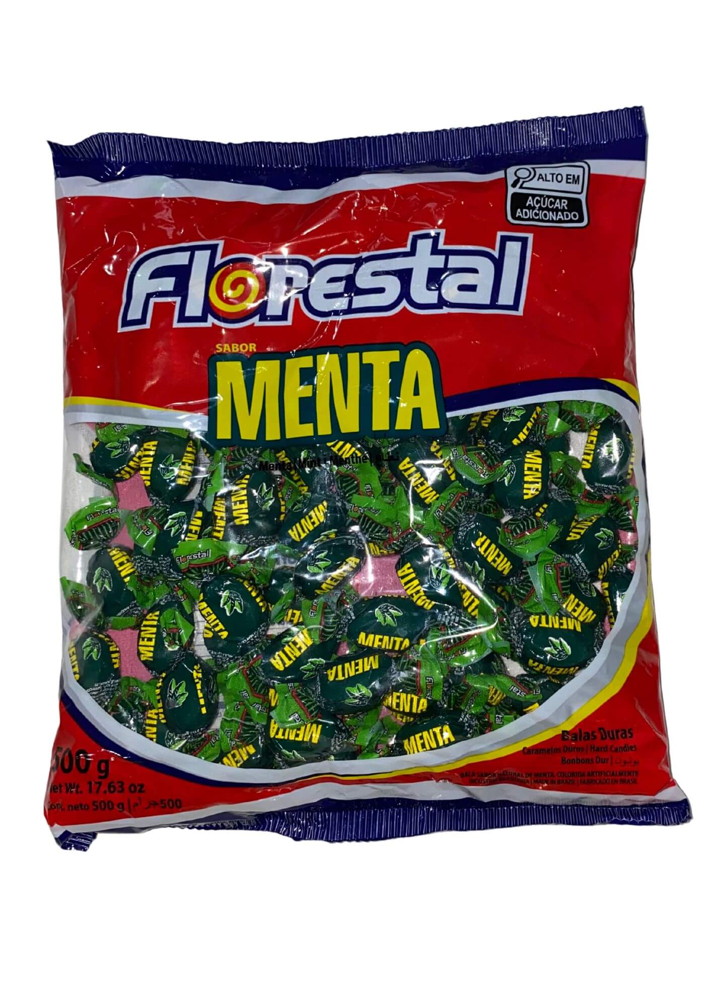 Bala sabor menta - Florestal