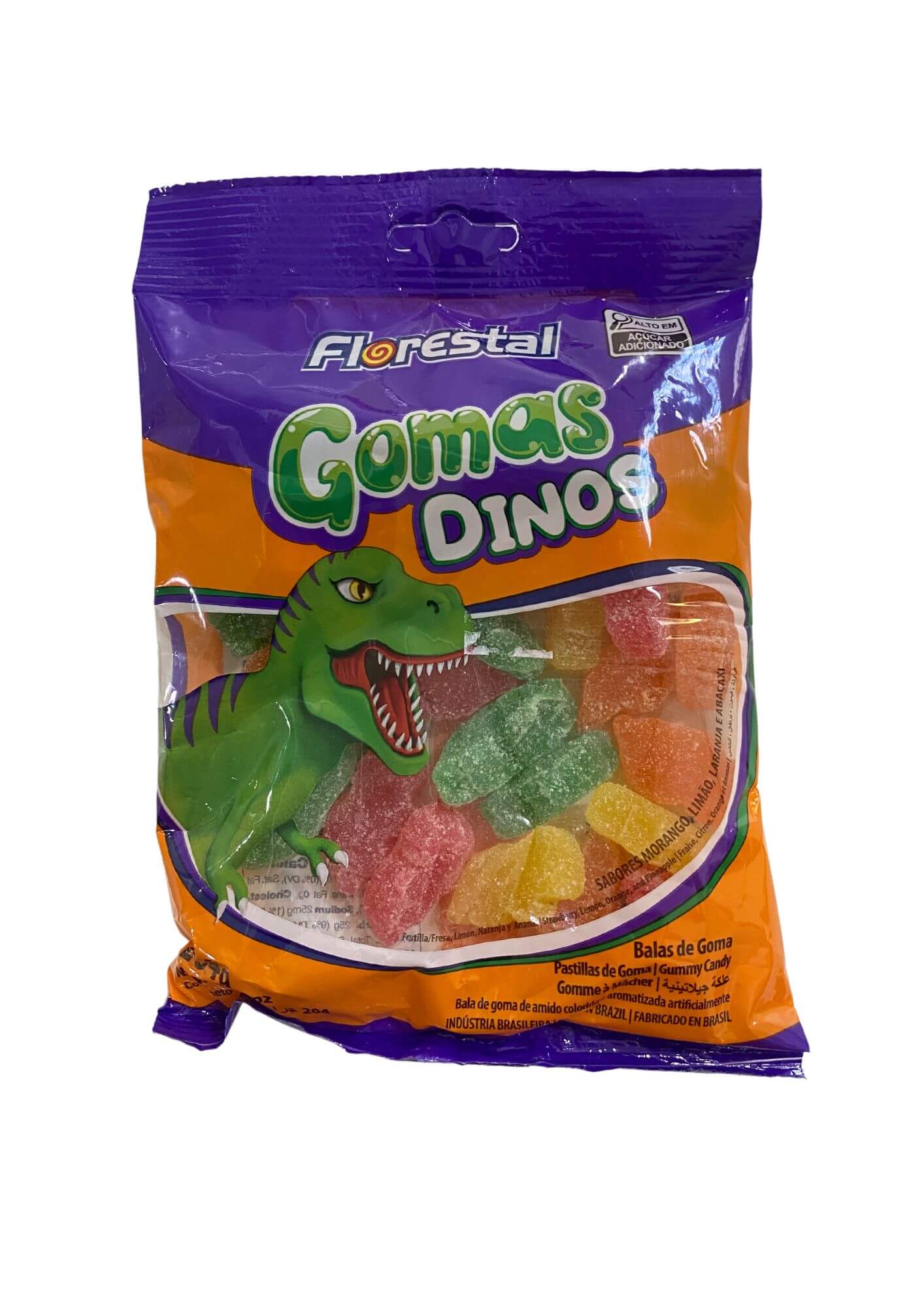 Goma Dinos florestal 200 gramas